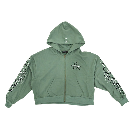 HEATHER GREEN LEGACY HOODIE